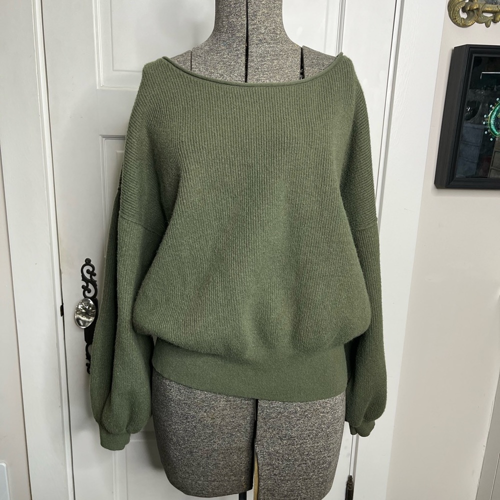 Olive Green Women's Sweater